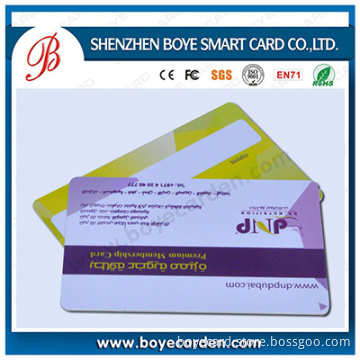 PVC Plastic Barcode VIP Card
